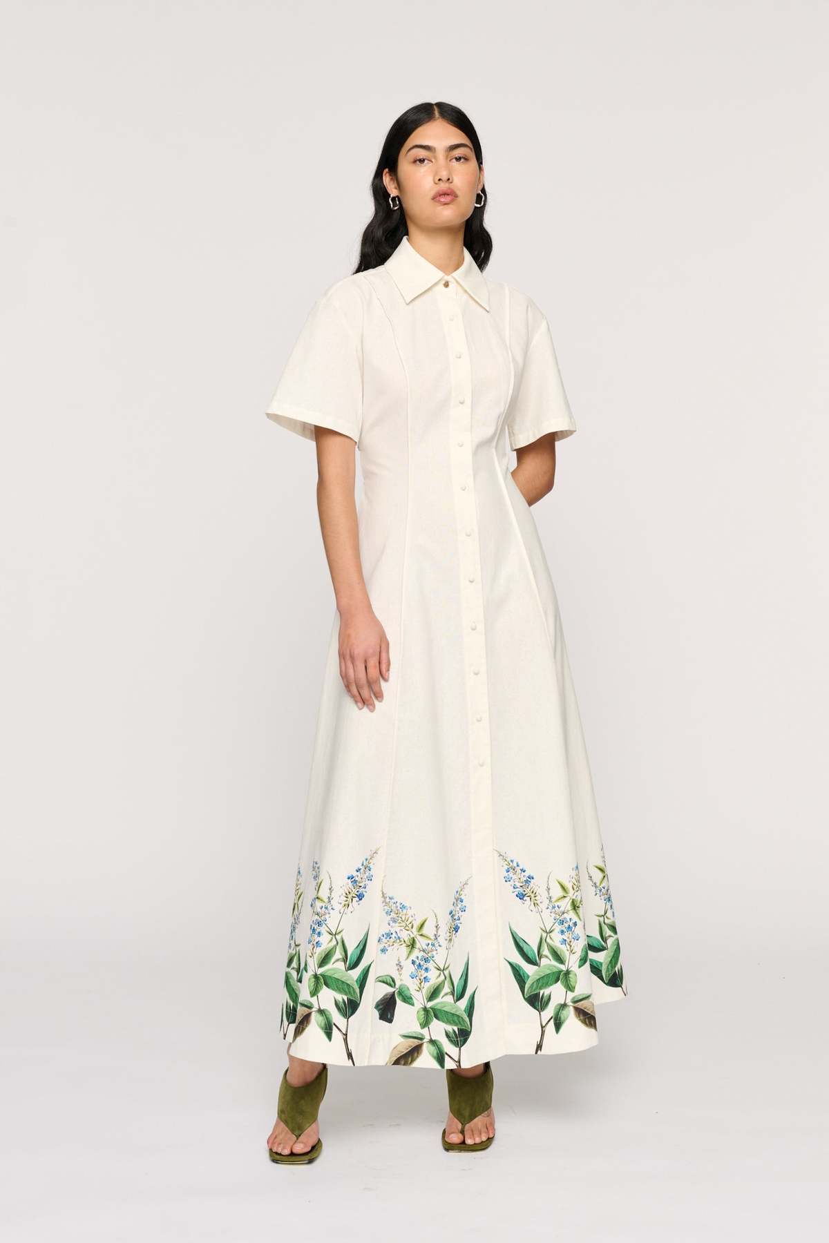 Clea Myra Shirt Dress - Laurel Bloom - Image 2 of 4