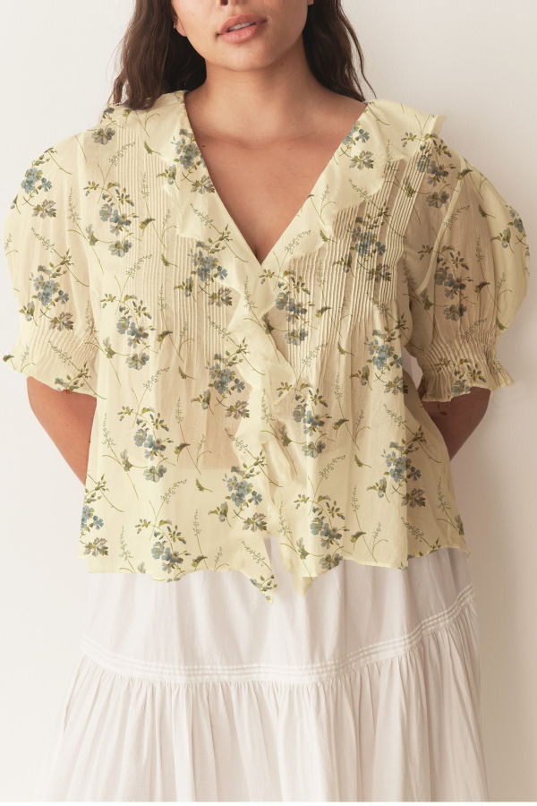 DÔEN Henri Top - Sunshine Prairie Rose