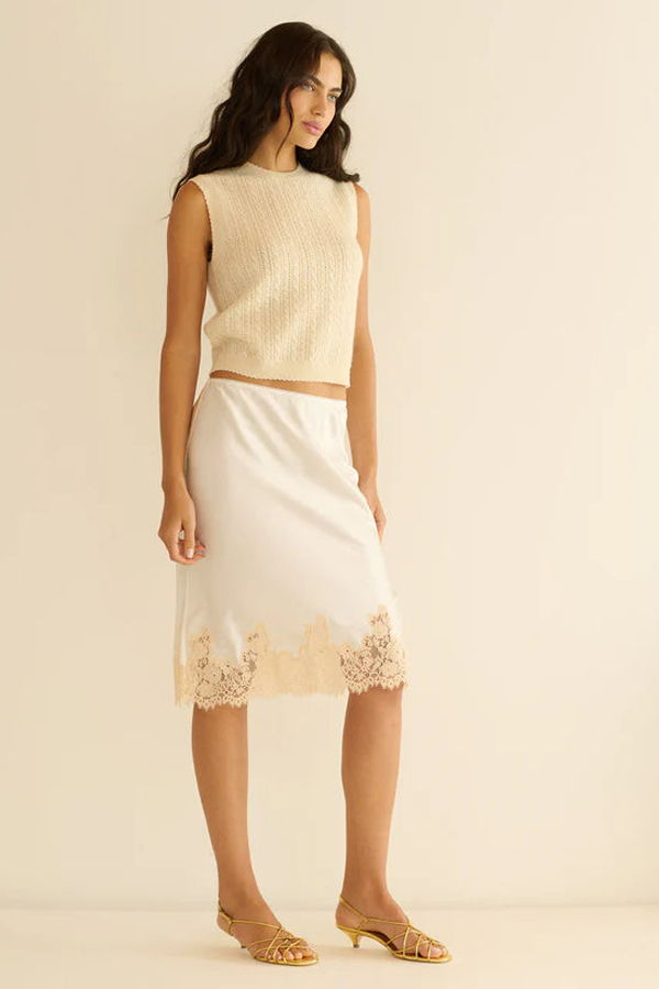 DÔEN Louden Cashmere Sweater Vest - Dogwood