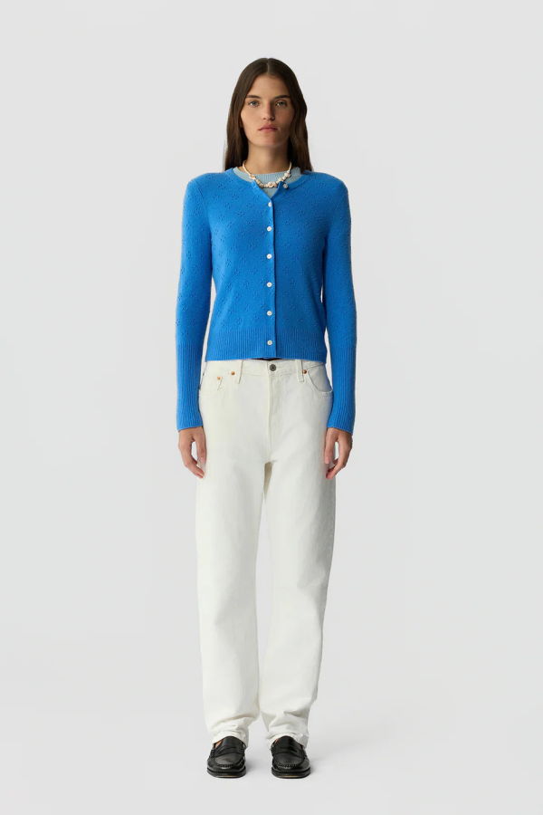 Guest in Residence Compass Jane Cardigan - Sail