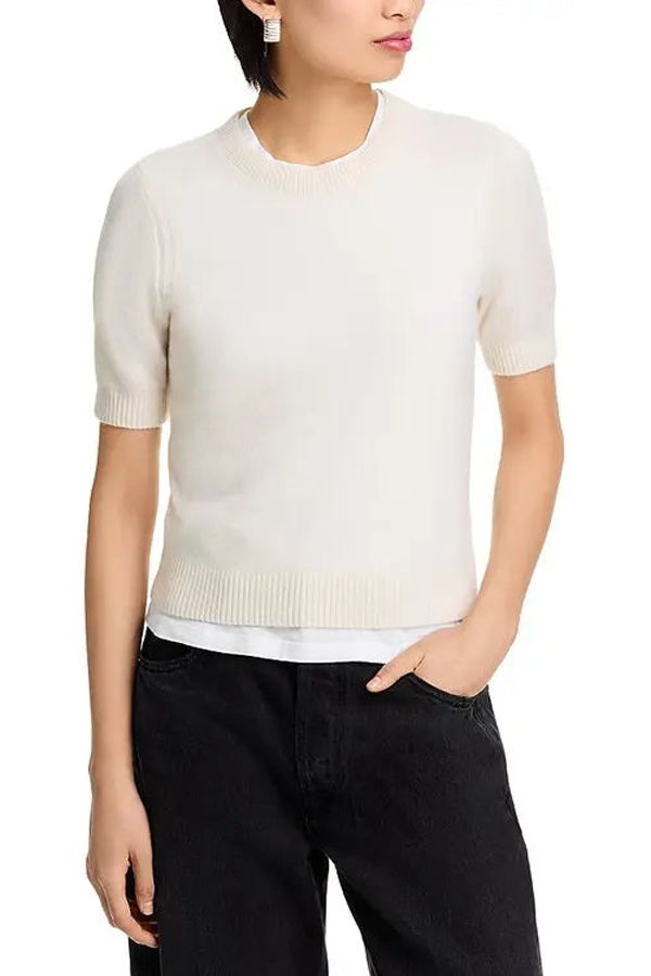 Guest in Residence Sweater Tee - Cream
