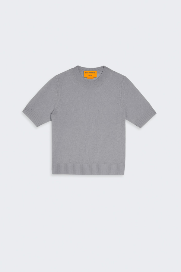 Guest in Residence Sweater Tee - Heather Grey
