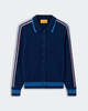 Guest in Residence Varsity Jacket Sweater - Navy - Thumbnail 3