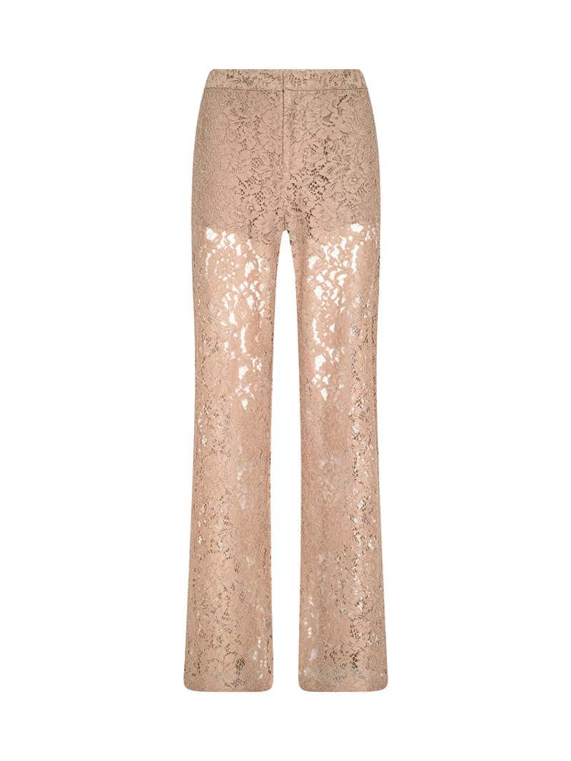 L'agence Livvy Lace Trouser - Cappuccino