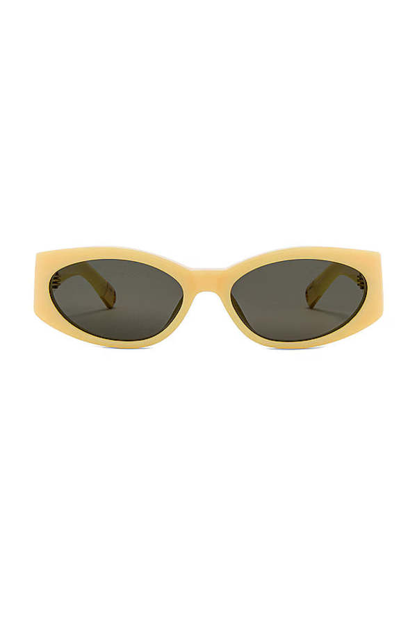 Linda Farrow x Jacquemus Ovalo Oval Sunglasses