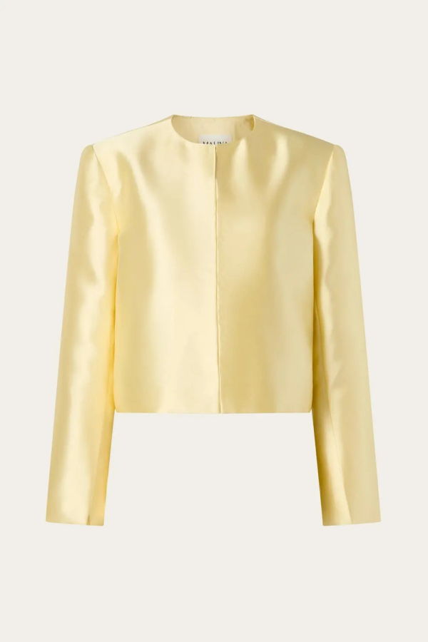 Malina Ruthie Blouse - Light Lemon