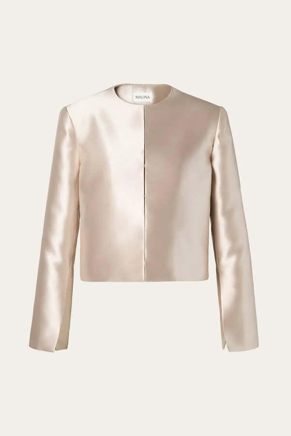 Malina Ruthie Blouse Top - Soft Beige