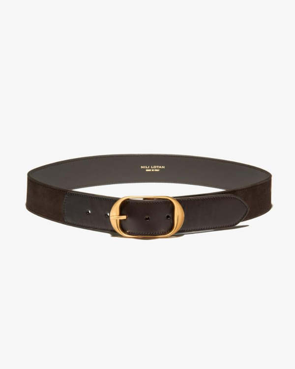 Nili Lotan Combo Belt - Espresso