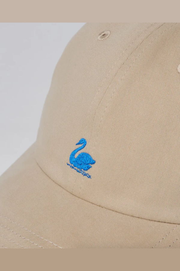 Merz b. Schwanen Swan Logo Cotton Twill Cap