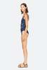 Sea NY Blaise Print Swimsuit - Navy - Thumbnail 3