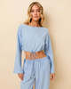Solid and Striped Chelley Top Top - Blue Lagoon - Thumbnail 3