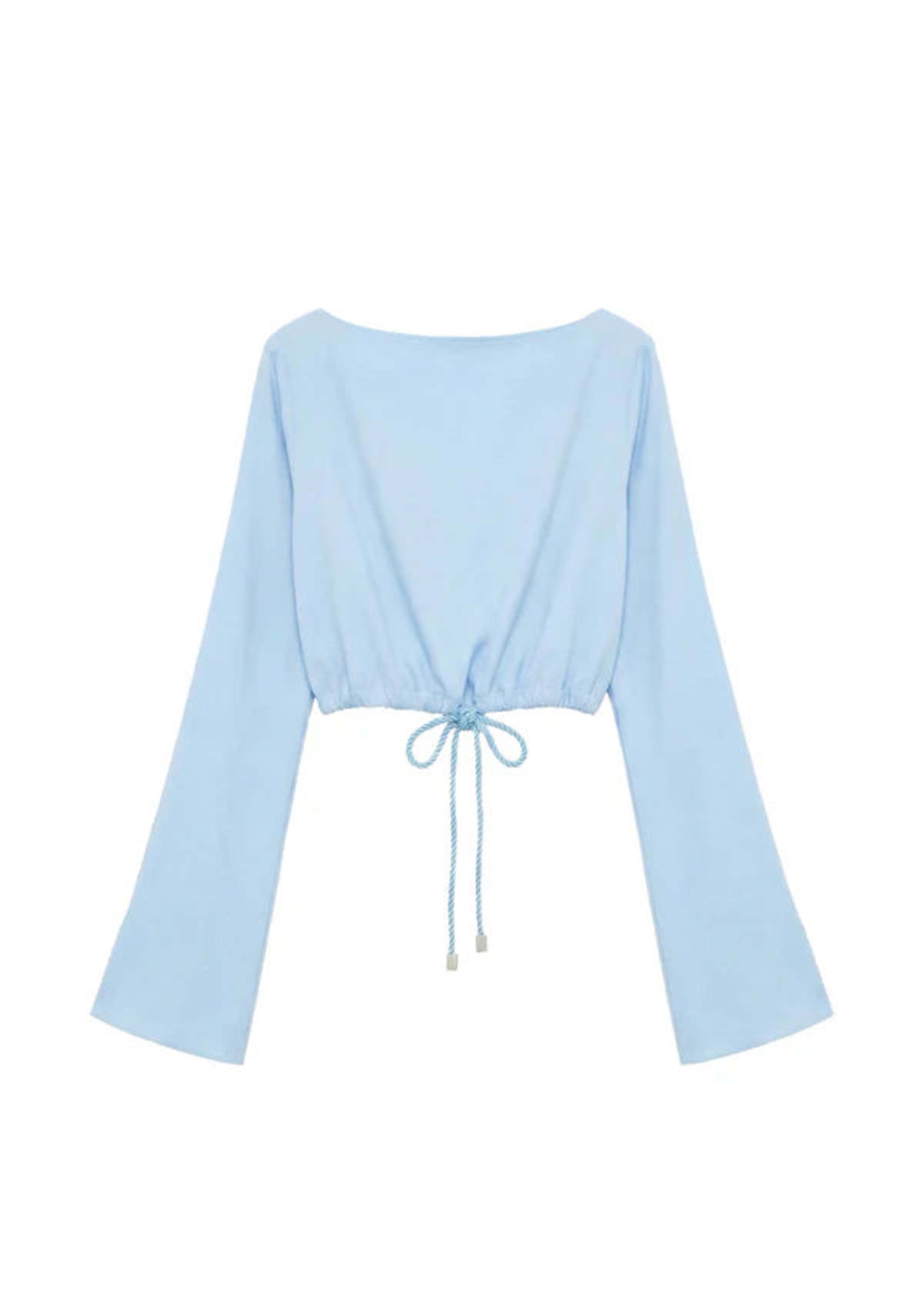 Solid and Striped Chelley Top Top - Blue Lagoon - Image 4 of 4