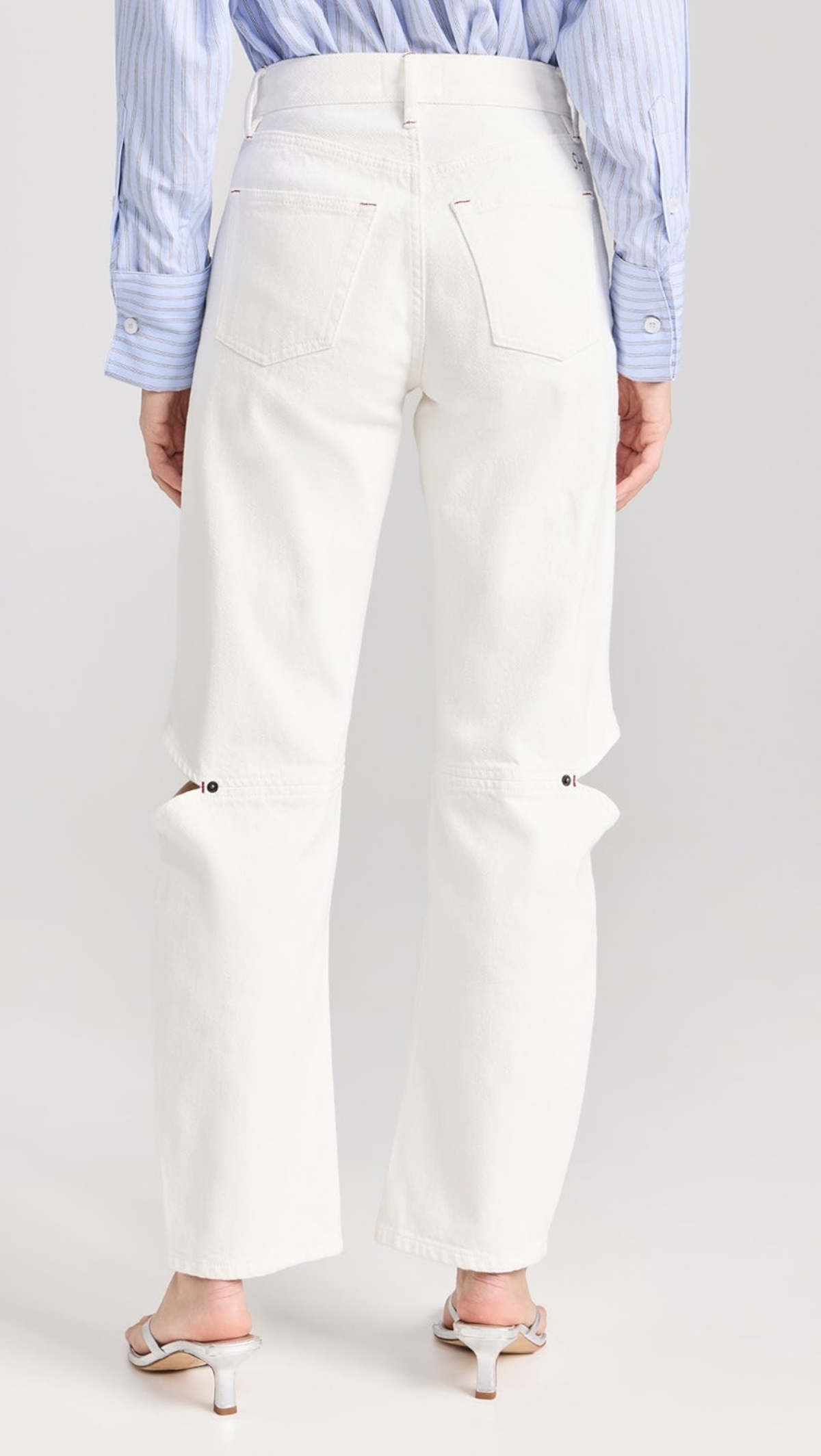 Still Here New York Cowgirl Jeans - Milk - Image 2 of 2