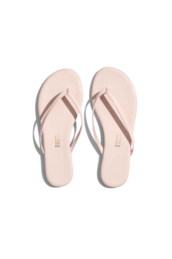 TKEES Lily Glosses Sandal - Whipped Cream