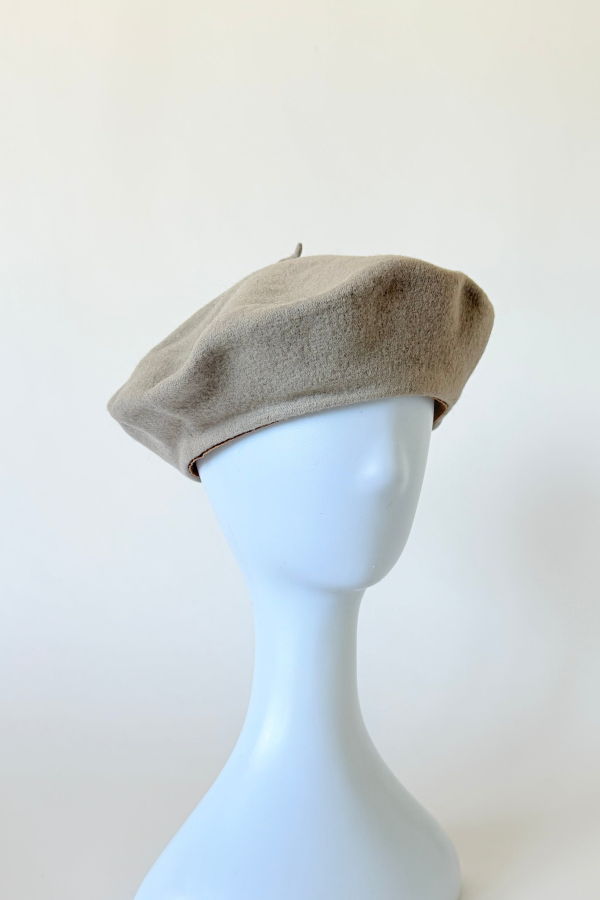 Clyde Rohmer Beret - Bone