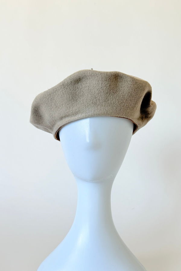 Clyde Rohmer Beret - Bone