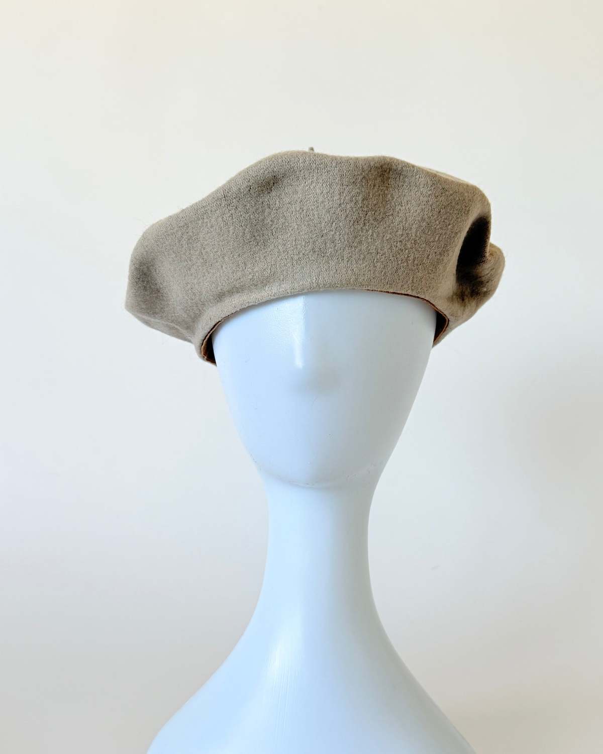 Clyde Rohmer Beret - Bone - Image 2 of 4