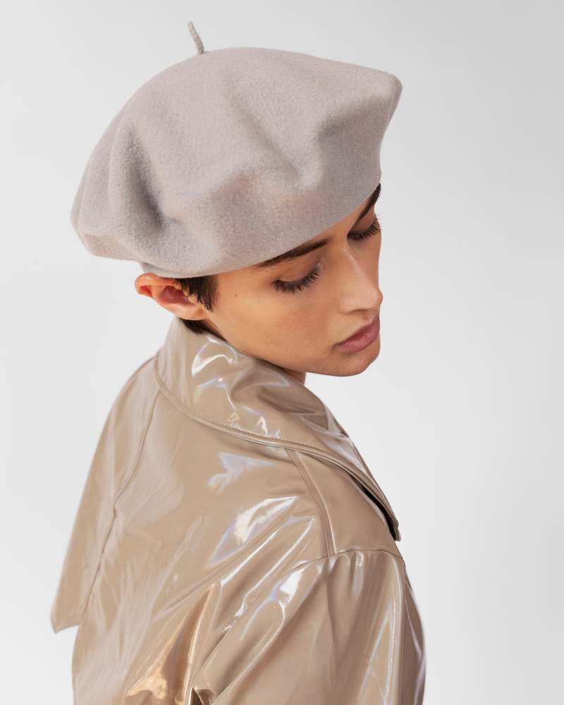 Clyde Rohmer Beret - Bone