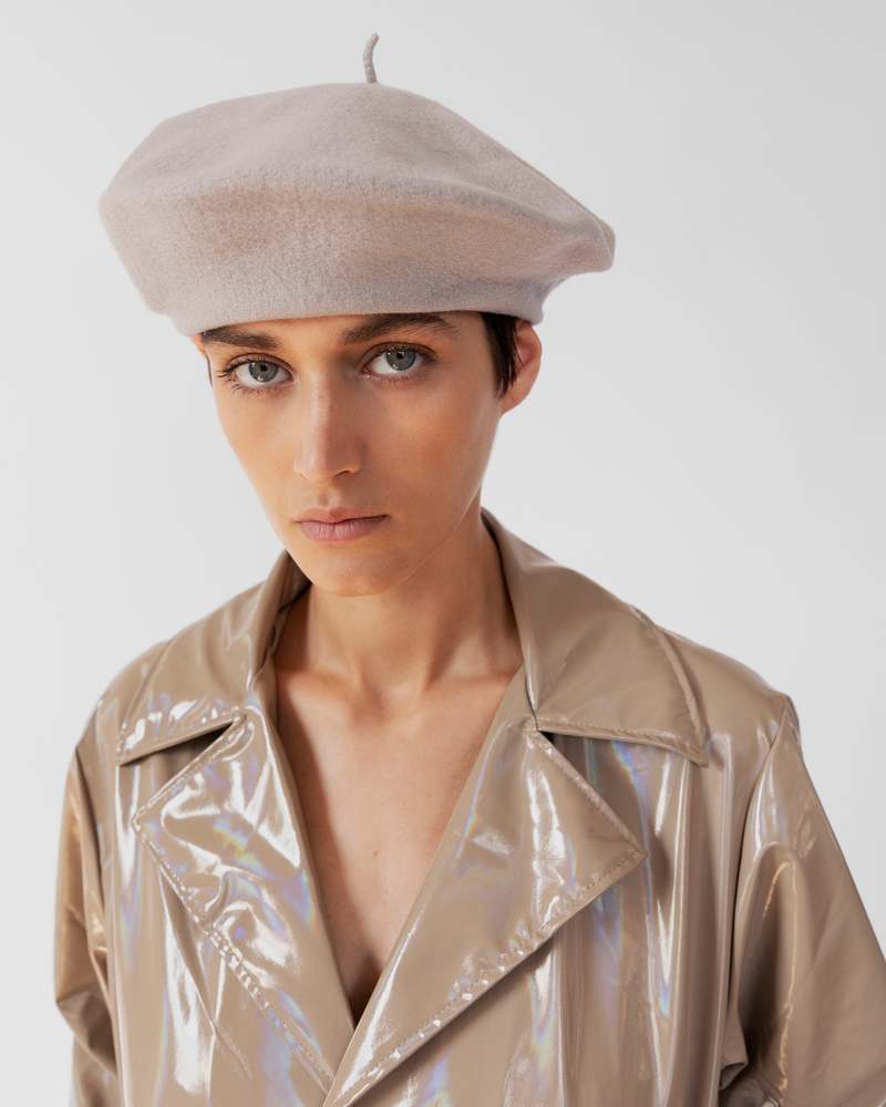 Clyde Rohmer Beret - Bone