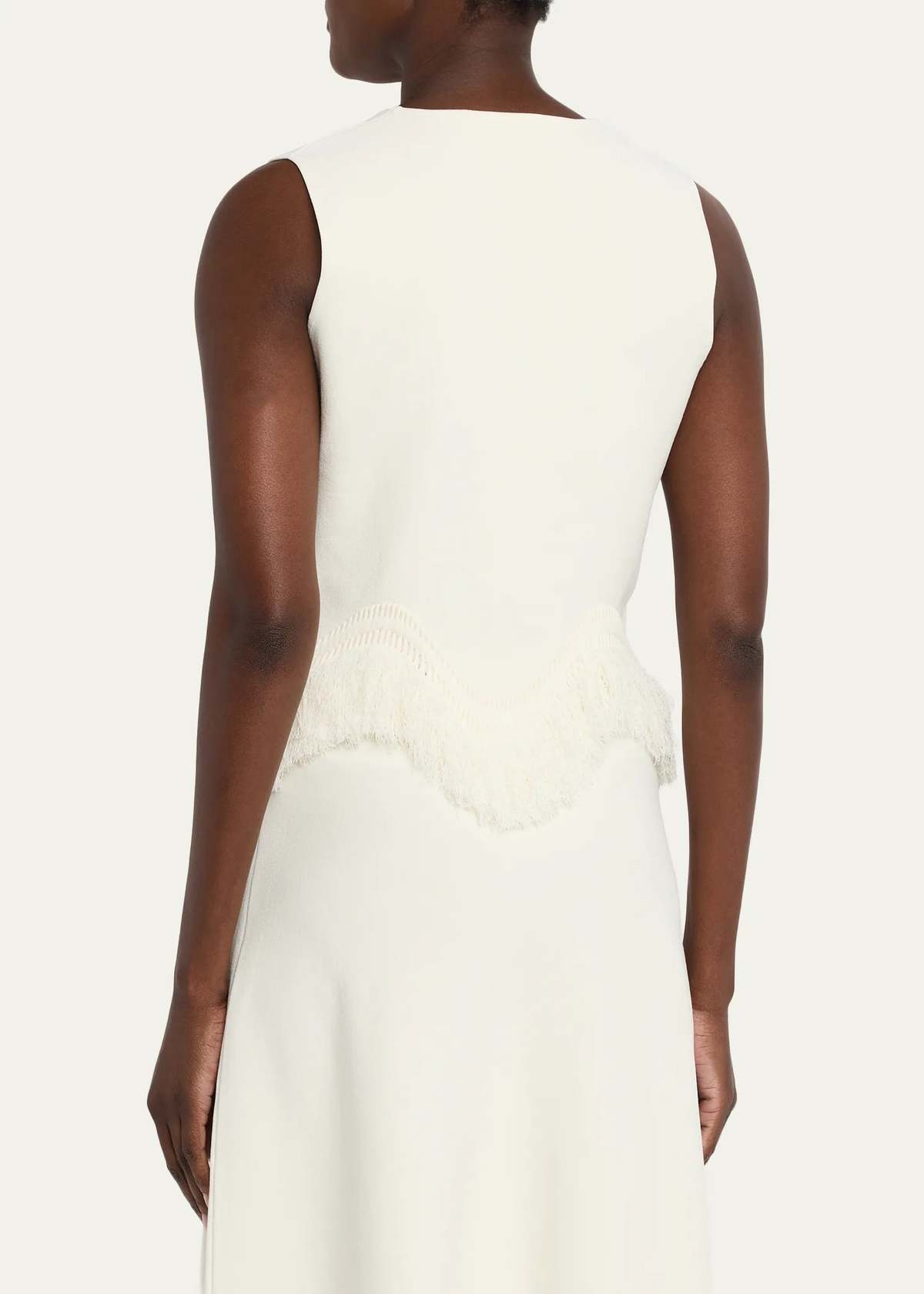 Ulla Johnson Koa Knit Fringe Top - Cowrie - Image 2 of 4