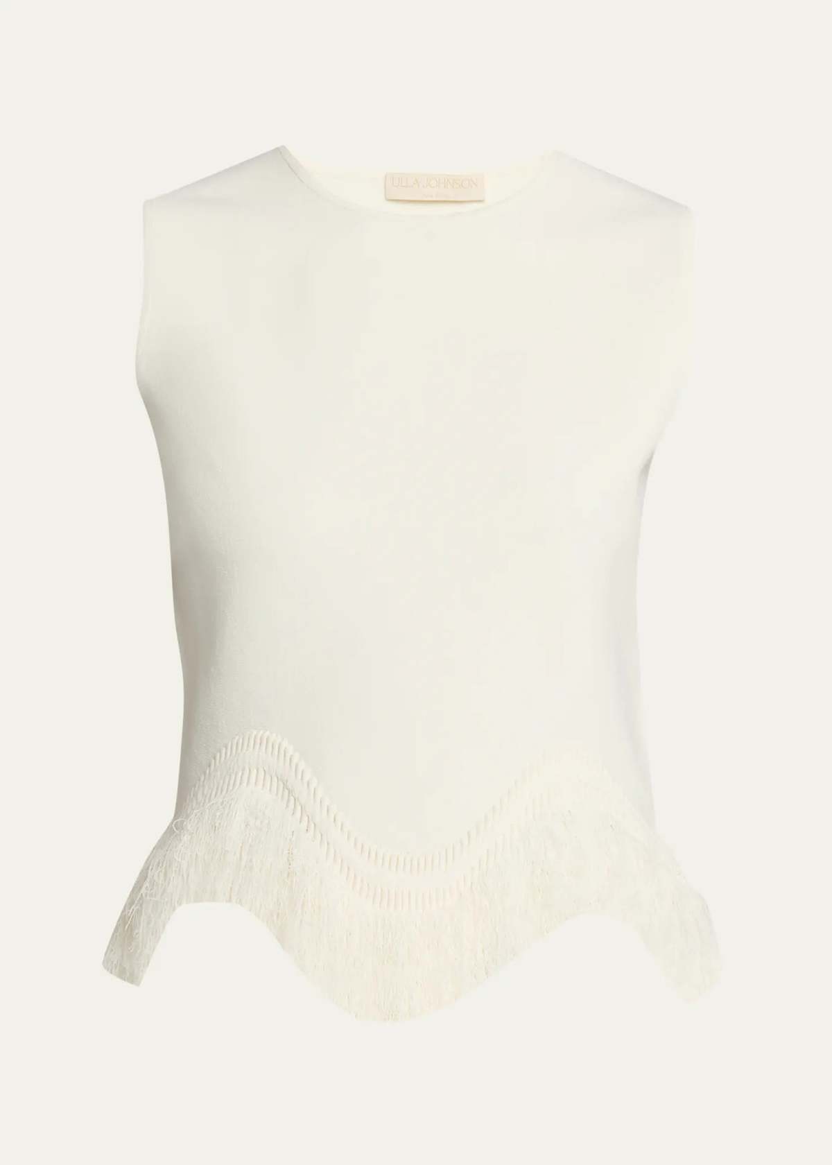 Ulla Johnson Koa Knit Fringe Top - Cowrie - Image 4 of 4