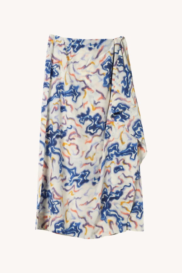 Ulla Johnson Magdalene Cascading Ruffle Skirt - Prism