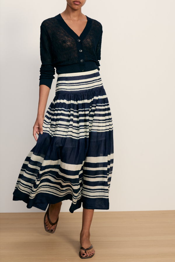 Veronica Beard Ingraham Cardigan - Navy