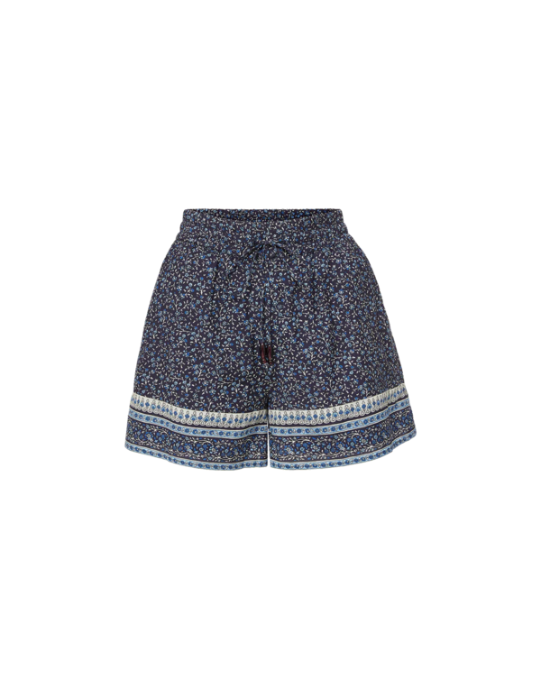 Veronica Beard Vivaldi Floral Shorts - Navy Multi