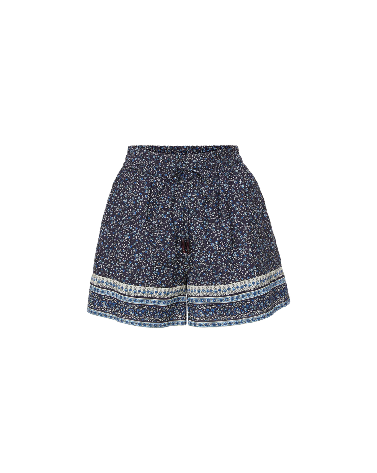 Veronica Beard Vivaldi Floral Shorts - Navy Multi - Image 5 of 5