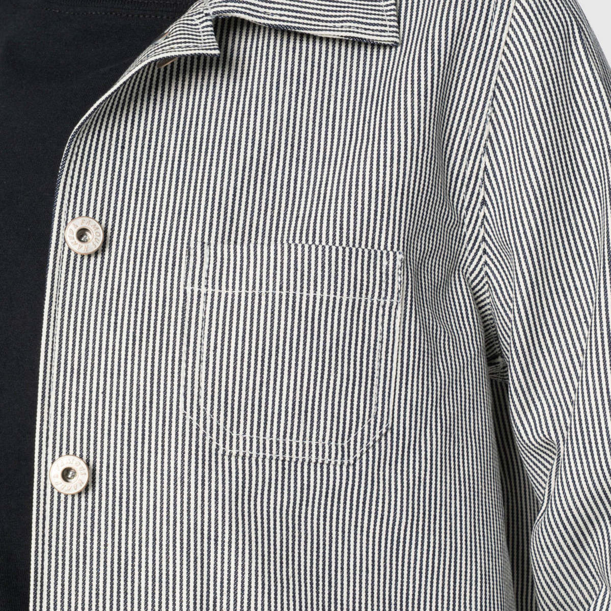 Naked & Famous Gracie Jacket - Organic Hickory - Image 5 of 7