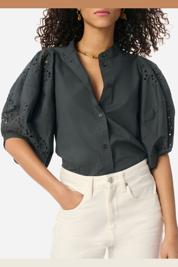 Vanessa Bruno Felicie Shirt Blouse - Thunderstorm