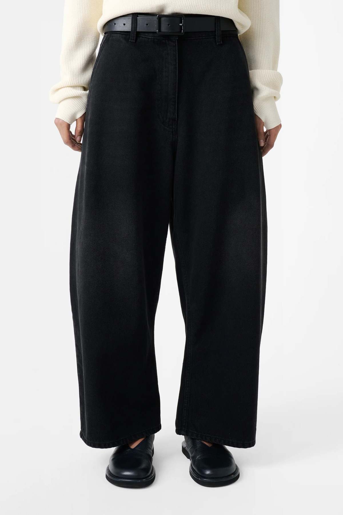Studio Nicholson Chalco Wide Crop Denim Pant - Image 2 of 6