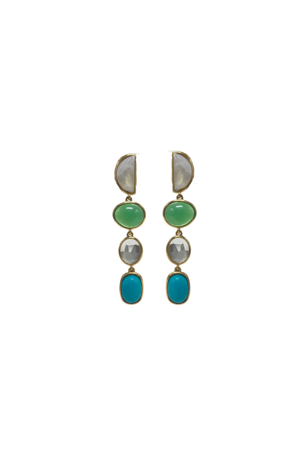 Lizzie Fortunato Cala Drop Earrings - Multi