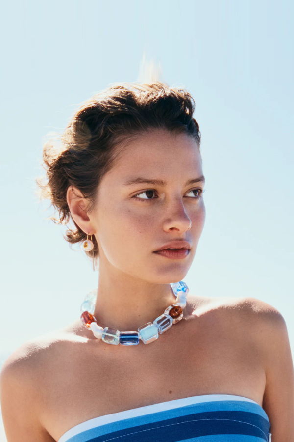 Lizzie Fortunato Delphine Collar Necklace