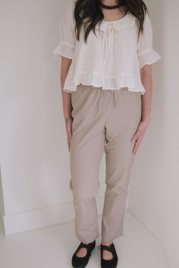 harly jae Easy Pants - Canvas Stripe