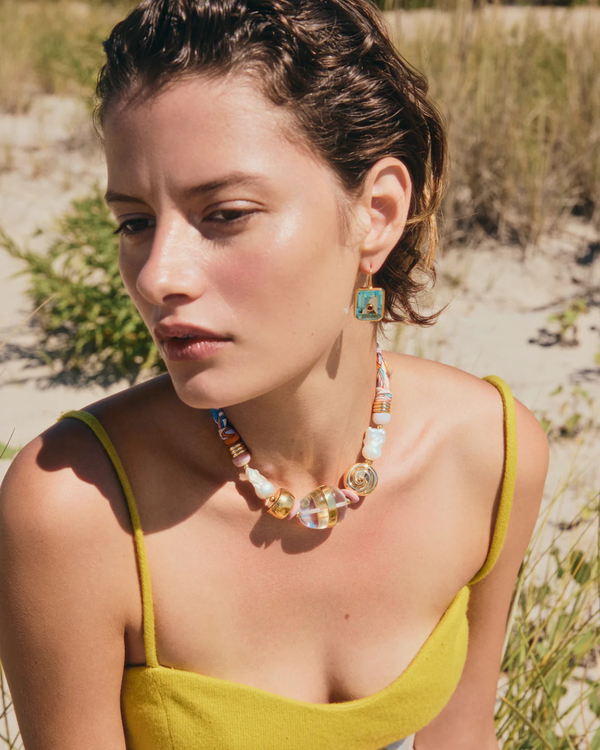 Lizzie Fortunato Glass Beach Necklace - Multi