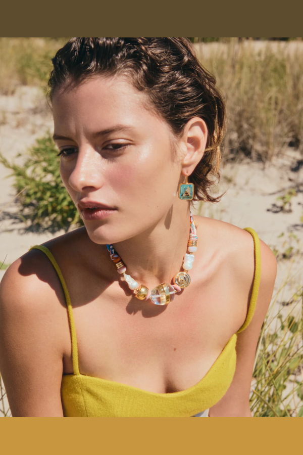 Lizzie Fortunato Glass Beach Necklace - Multi