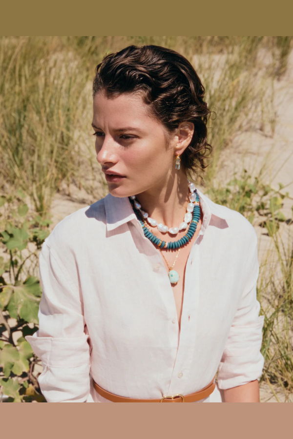 Lizzie Fortunato Laguna Necklace - Turquoise Ocean