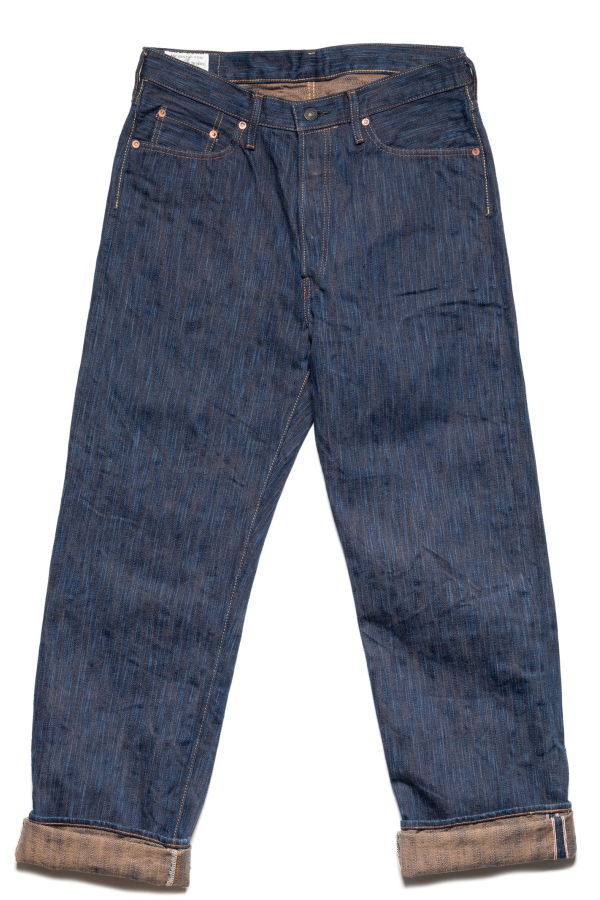 Studio D'Artisan D1905S "Awa Sho-ai Kakishibu" 15oz Natural Indigo Kakishibu Selvedge Denim Regular Straight Jeans