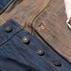 Studio D'Artisan D1905S "Awa Sho-ai Kakishibu" 15oz Natural Indigo Kakishibu Selvedge Denim Regular Straight Jeans - Thumbnail 9