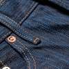 Studio D'Artisan D1905S "Awa Sho-ai Kakishibu" 15oz Natural Indigo Kakishibu Selvedge Denim Regular Straight Jeans - Thumbnail 11