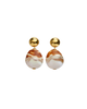 Lizzie Fortunato Rodan Pearl Earrings - Gold - Thumbnail 1