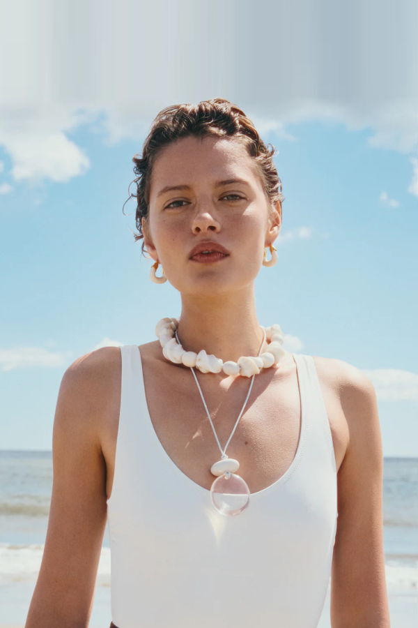 Lizzie Fortunato Salamanca Necklace - White