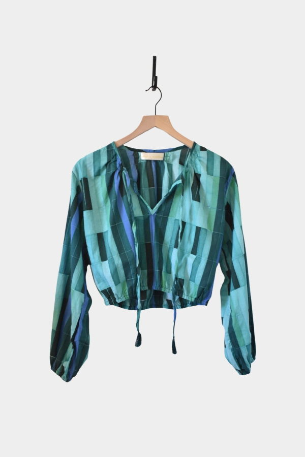 Natalie Martin Amelia Top - Sea Glass Green