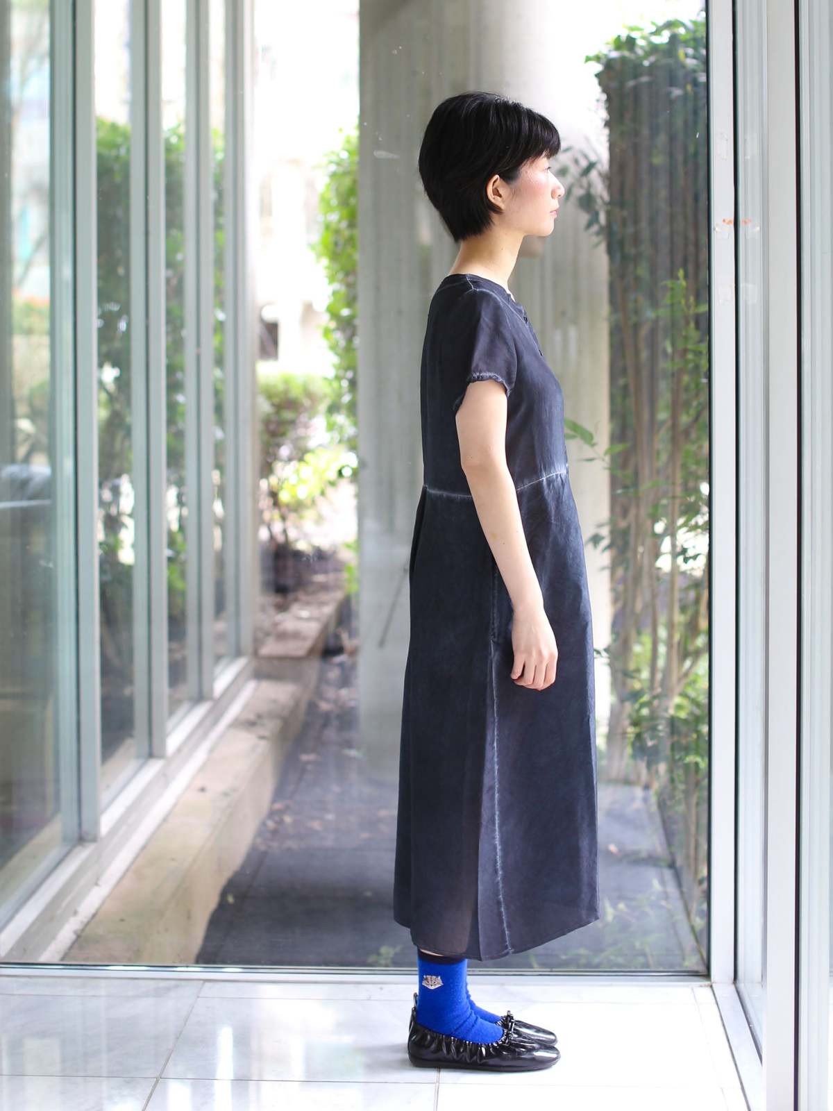 Aequamente Cold-Dye Silk Dress - Image 2 of 5