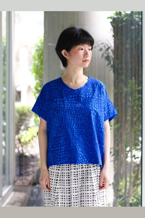 Aequamente Dot Pattern Shirt 26130