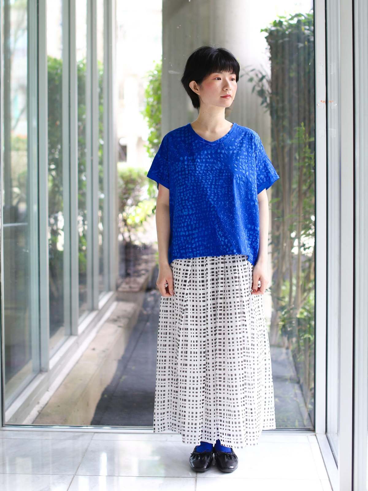 Aequamente Dot Pattern Shirt 26130 - Image 2 of 4