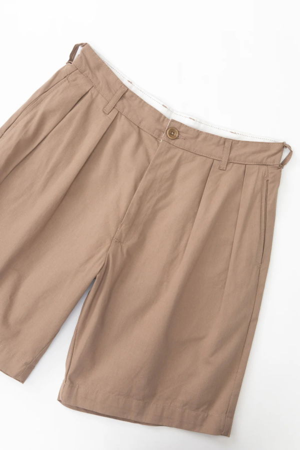 Service Works Mushroom Twill Part Timer Shorts