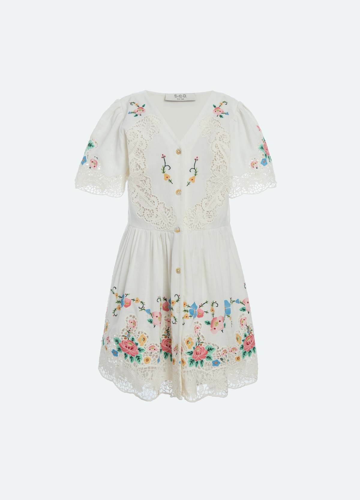 KIDS Sea NY Astrid Kids Dress - Multi - Image 2 of 3