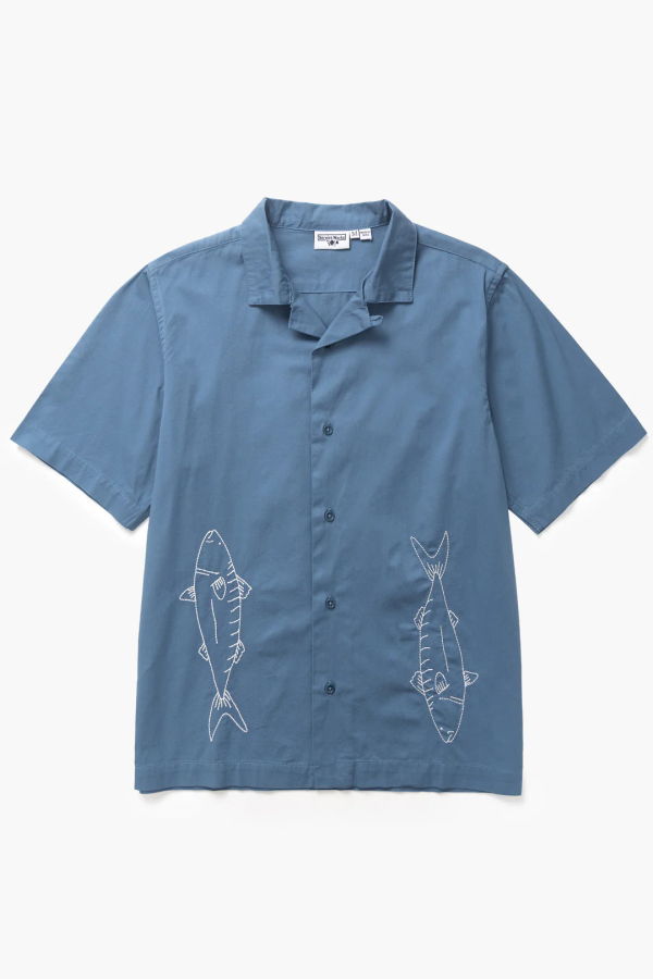 Service Works Slate Mackerel Shirt